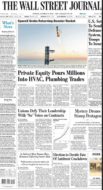 The Wall Street Journal-14.10.2024👉Download#华尔街日报