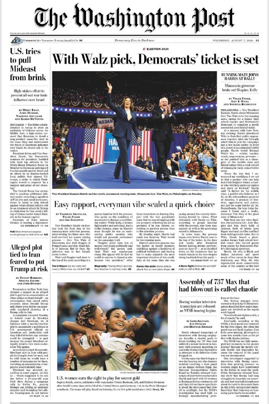 The Washington Post-7.08.2024👉Download