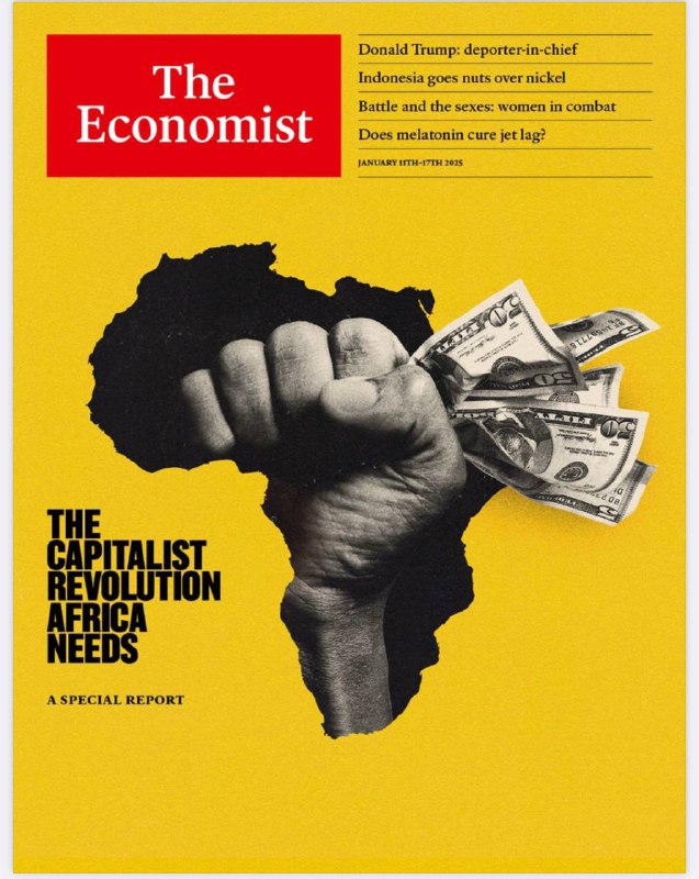 The Economist-11.01.2025⚠️奥地利自由党领导人赫伯特·基克尔可能成为该国首位极右翼总理；美国、加拿大、墨西哥等国在贸易政策上存在分歧，如木材贸易、汽车贸易等；非洲经济与世界其他地区的差距不断扩大；美国企业如苹果、微软等在技术创新和市场竞争中占据优势；同时，企业并购和投资活动也十分活跃；电力、科技、金融等行业出现新的发展趋势，如电力基础设施投资增长、人工智能技术发展、企业债券市场波动....📌Download          #经济学人