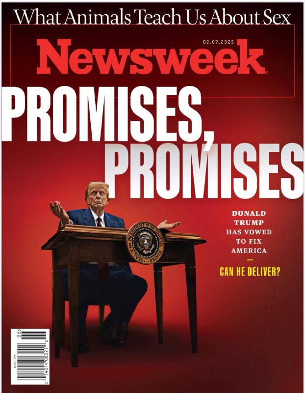 Newsweek-07.02.2025⚠️以色列与哈马斯的人质交换行动持续推进，四名人质获释；泰国成为东南亚首个实现同性婚姻合法化的国家；美国迈阿密骚乱者恩里克·塔里奥获特朗普赦免；刚果（金）军队与M23叛军激烈交火，叛军占领戈马市；人工智能在心理健康治疗领域的应用引发广泛讨论....📌Download           #新闻周刊