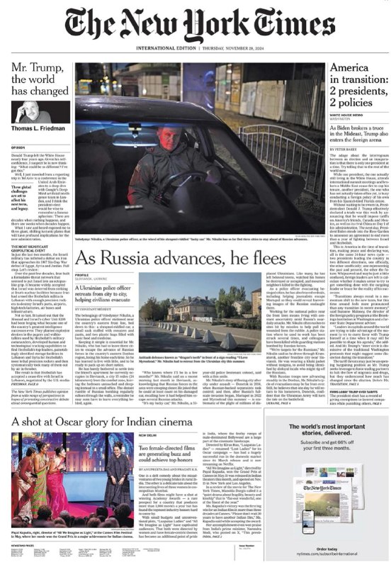 The New York Times-28.11.2024👉Download#纽约时报
