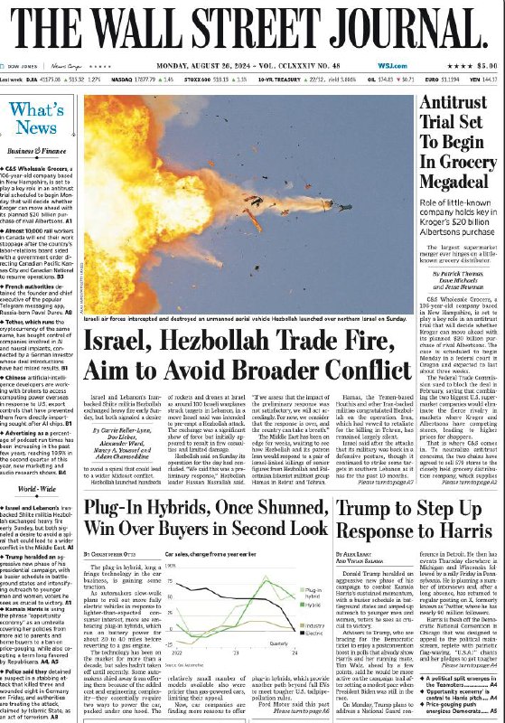 The Wall Street Journal-26.08.2024👉Download#华尔街日报