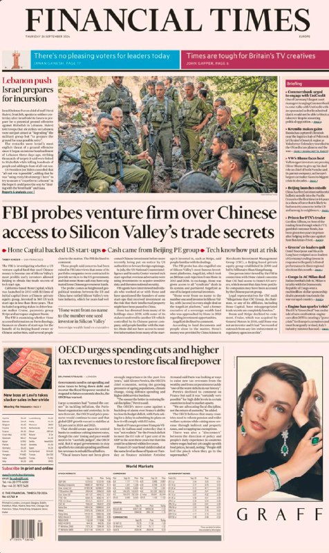 Financial TImes-26.09.2024👉Download #金融时报