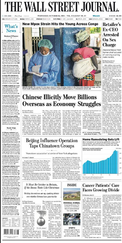 The Wall Street Journal-23.10.2024.👉Download#华尔街日报