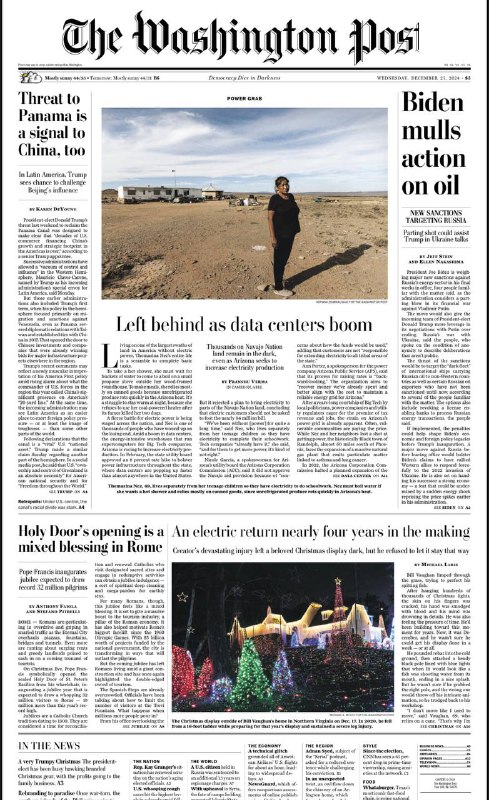 The Washington Post-25.12.2024👉Download#华盛顿邮报