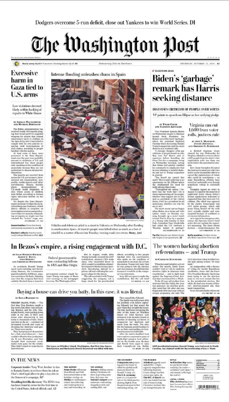 The Washington Post-31.10.2024👉Download#华盛顿邮报