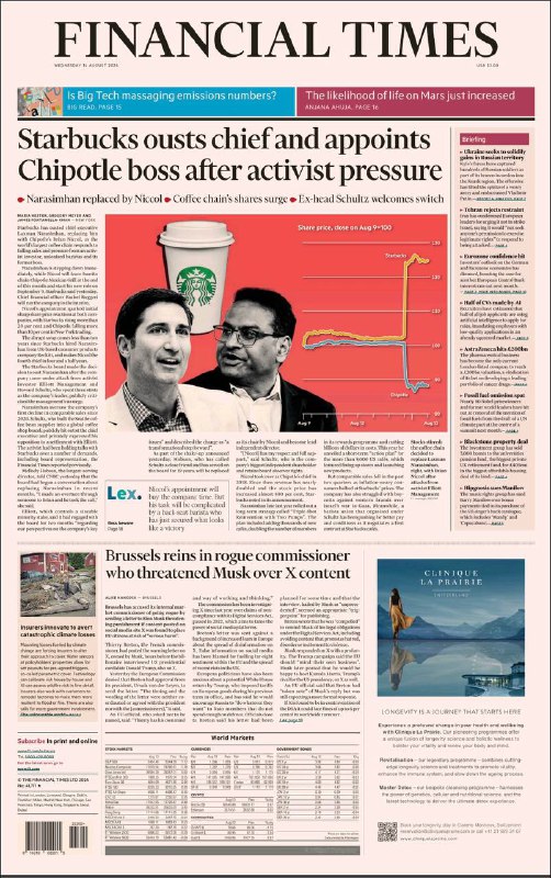 Financial TImes-14.08.2024👉Download#金融时报