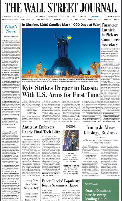 The Wall Street Journal-20.11.2024👉Download#华尔街日报