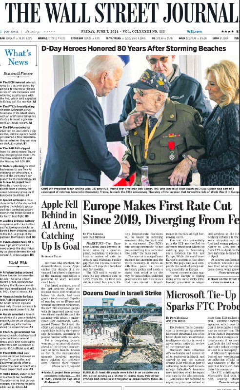 The Wall Street Journal-2024.6.7👉下载    #华尔街日报