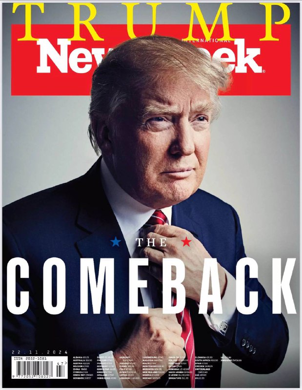 Newsweek-15.11.2024👉Download#新闻周刊