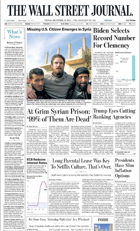 TheWallStreetJournal-13.12.2024👉Download#华尔街日报