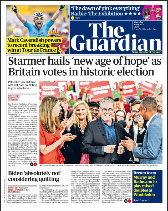 The Guardian-2024.7.4👉下载    #卫报