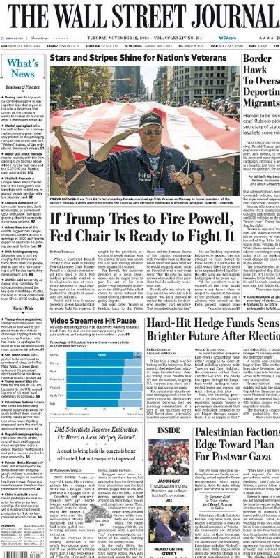 The Wall Street Journal-12.11.2024👉Download#华尔街日报