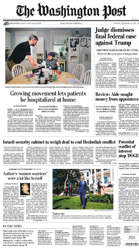 The Washington Post-26.11.2024👉Download#华盛顿邮报