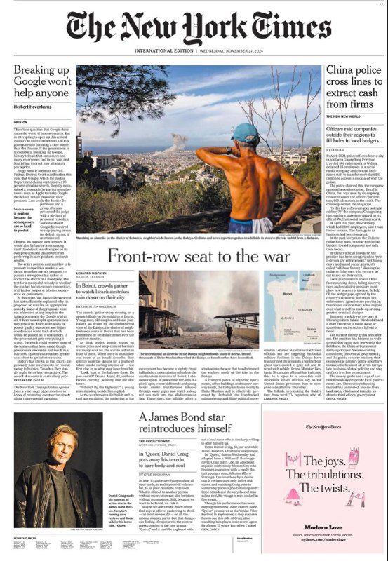 The New York Times-27.11.2024👉Download#纽约时报