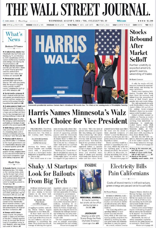 The Wall Street Journal-7.08.2024👉Download