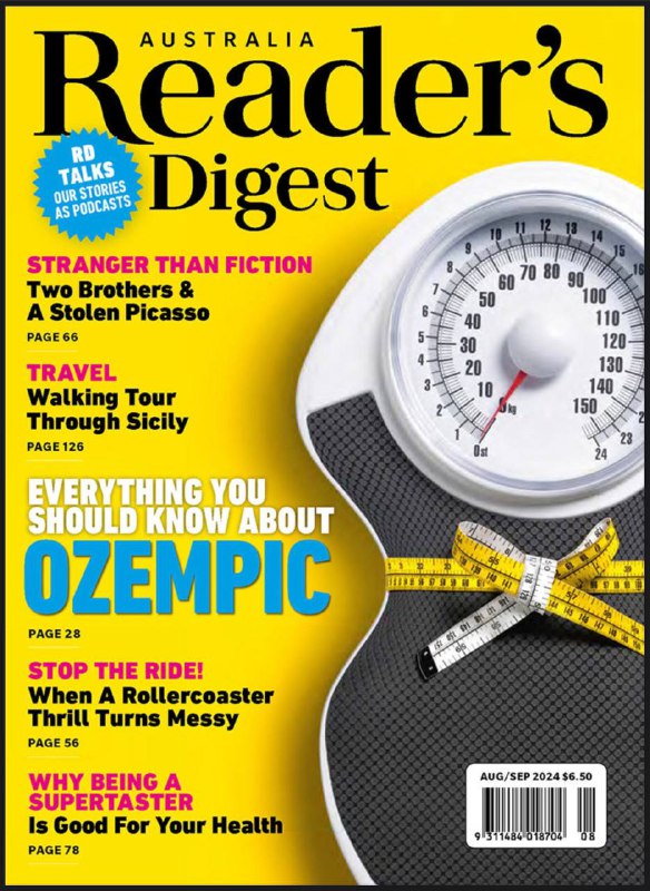 Reader's Digest australia 08-09.2024👉Download