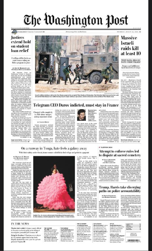 The Washington Post-29.08.2024👉Download#华盛顿邮报