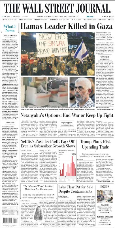 The Wall Street Journal-18.10.2024👉Download#华尔街日报